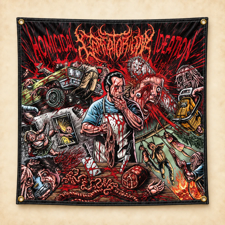 Goreatorium flag mockup