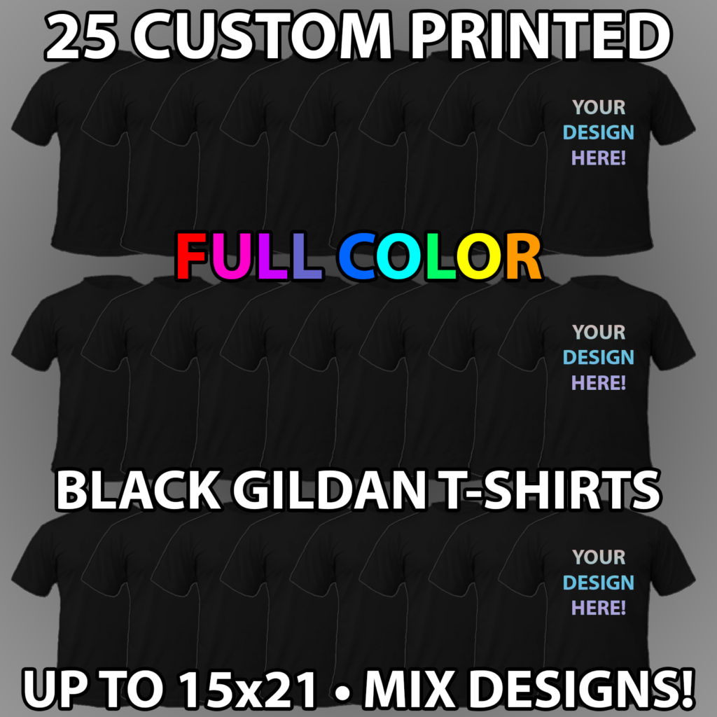 Black T-Shirt Bundle Deal